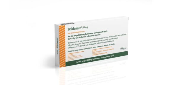 Boldenate Boldenone Undecylenate 250 mg/mL vial by Proton Pharma, back view