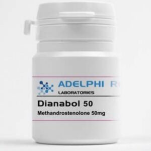 Adelphi Research Dianabol 10mg oral tablets bottle with label