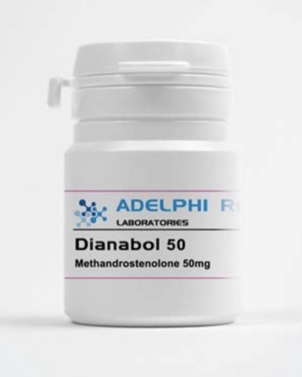 Adelphi Research Dianabol 10mg oral tablets bottle with label