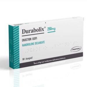 Durabolix Nandrolone Decanoate 250 mg/mL by Proton Pharma, front view of packaging