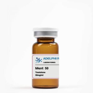 Adelphi Research MENT 50mg (Trestolone Acetate) tablets in packaging