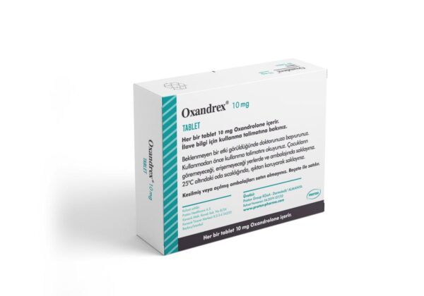Oxandrex by Proton Pharma – Oxandrolone 10 mg tablets, 100-count pharmaceutical packaging