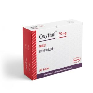 Oxythol by Proton Pharma delivers Oxymetholone 50 mg oral tablets, supporting red blood cell production, recovery, and strength in medical applications