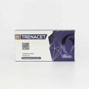 Omega Meds Tren Acet 100mg/mL vial, injectable Trenbolone Acetate for veterinary muscle growth