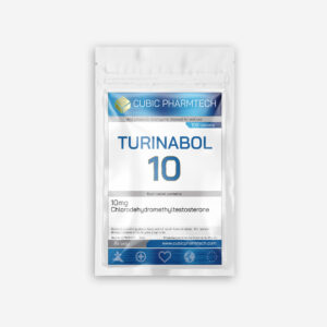 Cubic Pharmtech Turinabol 10mg tablets bottle, 100 tablets oral anabolic steroid for medical use