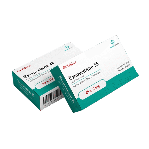 Exemestane 25 mg tablets by Novotex Pharma, pack of 60 for research use