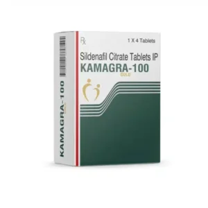 Kamagra 100 mg Sildenafil Citrate Tablets 4 Count – Ajanta Pharma