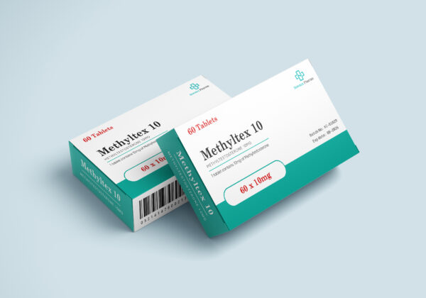 Methyltex 10 – Methyltestosterone 10 mg – Novotex Pharma – 60 Tablets