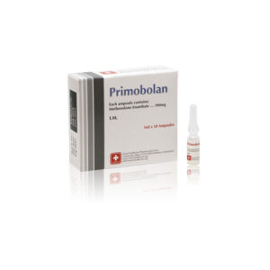Primobolan 100 mg/ml ampoules by Swiss Healthcare – injectable Methenolone Enanthate for research use