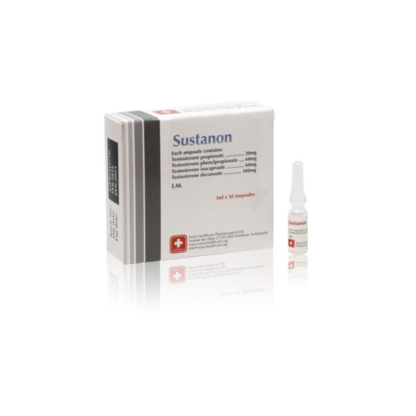 Sustanon 250 mg/ml ampoules by Swiss Healthcare – injectable testosterone blend for research use