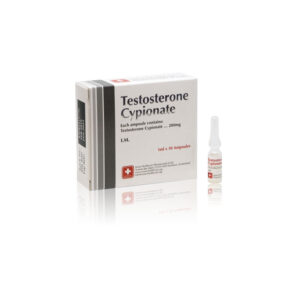 Testosterone Cypionate 200 mg/ml ampoules by Swiss Healthcare – injectable testosterone for research use