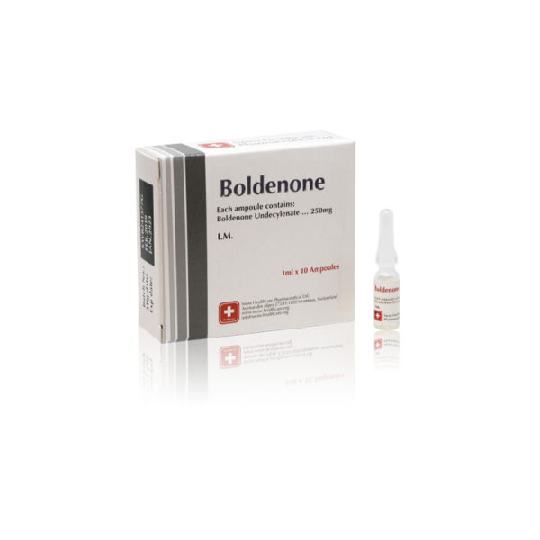 Boldenone 250 mg/ml ampoules by Swiss Healthcare – research-grade injectable anabolic steroid