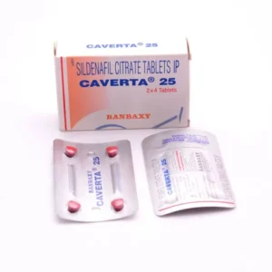 Caverta 25 mg Sildenafil Citrate Tablets 8 Count – Sun Pharmaceutical Industries Ltd