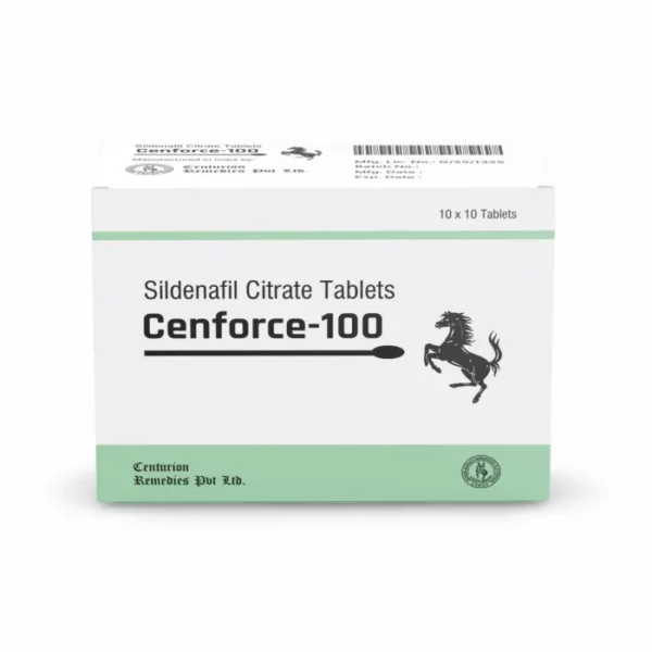 Cenforce 100 mg Sildenafil Citrate Tablets 100 Count – Centurion Laboratories