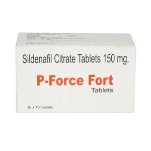P-Force Fort 150 mg – Sildenafil Citrate Tablets – Sunrise Remedies (100 Tablets)