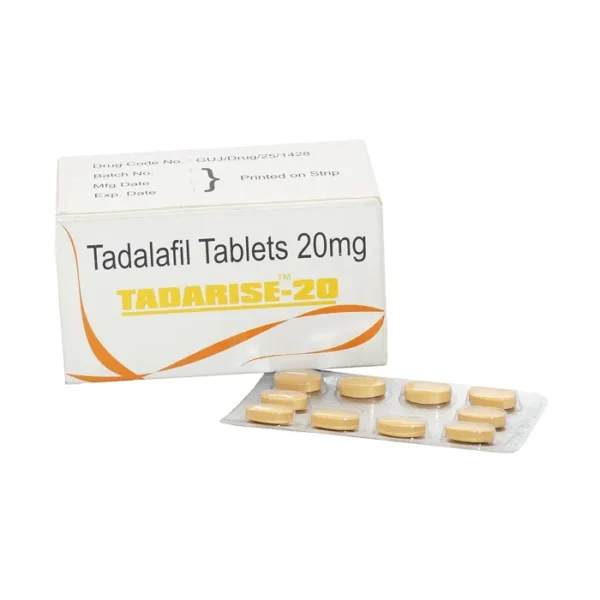 Tadarise 20 mg Tadalafil Tablets 10 Count – Sunrise Remedies Pvt. Ltd.