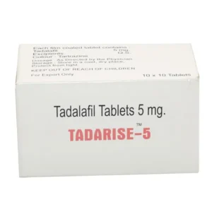 Tadarise 5 mg Tadalafil Tablets 10 Count – Sunrise Remedies Pvt. Ltd.