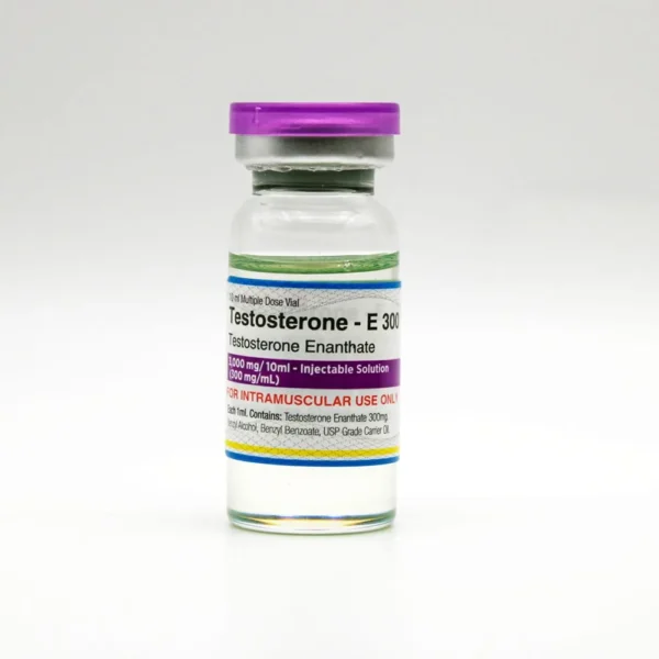 PharmaQo Testosterone E 300 multidose 10 mL vial – 300 mg/mL Testosterone Enanthate for medical use