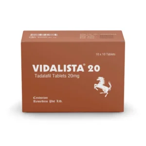 Vidalista 20 mg Tadalafil Tablets 100 Count – Centurion Laboratories Pvt. Ltd.