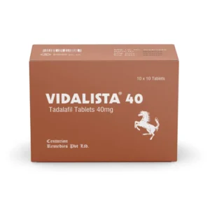 Vidalista 40 mg Tadalafil Tablets 100 Count – Centurion Laboratories Pvt. Ltd.