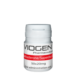 Superdrol 20 mg tablets by Viogen Pharmaceuticals for analytical use