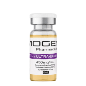 Viogen TTEQ Ultra Bulk 450 mg/mL injectable vial – Testosterone Enanthate, Trenbolone Enanthate, Boldenone Undecylenate blend for laboratory use