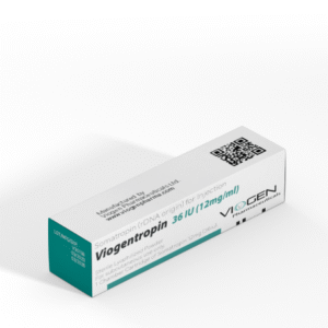 Viogen Viogentropin Somatropin Cartridge 36 IU 12 mg/ml injectable 1 ml cartridge for laboratory use